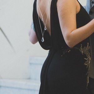 ✨Host Pick ✨ Badgley Mischka Emmy Gown sz 6